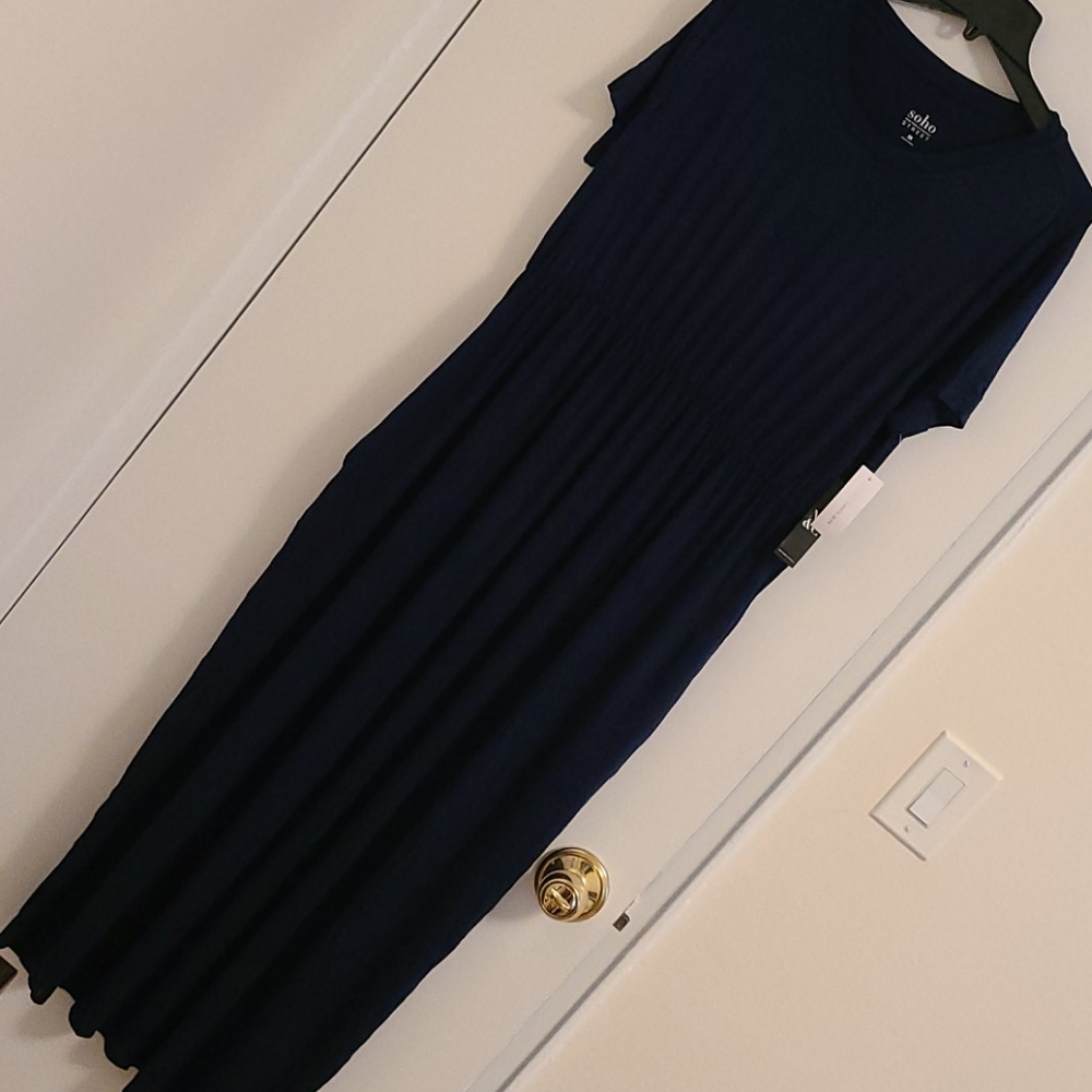 Brand New Navy Blue Maxi Dress